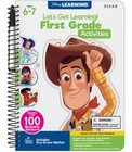 Disney Learning Let's Get Learning! 1st Grade Activity Book, Wipe Clean Workbook
