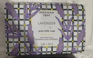 Beekman 1802 Pure Goat Milk Soap 9 oz You Lavender Bar Soap - Picture 1 of 3