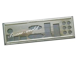 I/O Shield Backplate For Asus M4A78-E SE & M4A78T-E Motherboard IO - Afbeelding 1 van 4