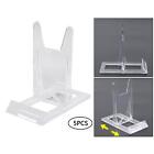 5x Adjustable Clear Display Stand Desk Table Display Stand Holder Support  