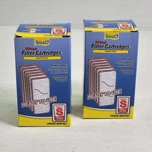 2 - Tetra Whisper FILTER CARTRIDGES "S" 6-PACKs 1-3 G Fish Aquarium Carbon New - Picture 1 of 2