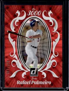 2023 Donruss #M3K-19 Rafael Palmeiro Mr. 3000 Red - Picture 1 of 2