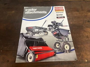 Craftsman tractor attachments brochure - Picture 1 of 6