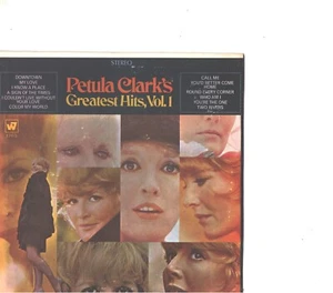 PETULA CLARK-HARD COVER JUKE BOX-EP+45+TITLE STRIPS+MINI PICS-(GREATEST HITS-1) - Picture 1 of 5