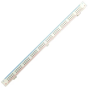 Solderless Breadboard Bus Strip with 100 Tie Points, 6.5" x 0.3" - Picture 1 of 4