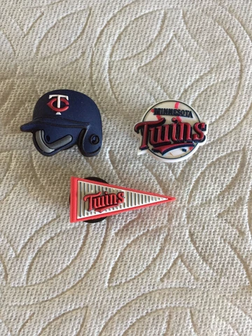 MINNESOTA TWINS JIBBITZ MINNESOTA TWINS SHOE CHARMS FITS CROCS MLB JIBBITZ Cover