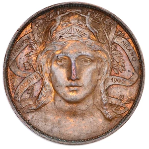 ITALIEN 20 Cent 1906 Ausstellung Mailand - Bild 1 von 2