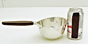 Hans Bunde Cohr Denmark Sterling Silver Mid-Century Modern Serving Pot Wood Hndl - Picture 1 of 9