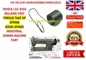 TOYOTA LS20324 WALKING FOOT THREAD TAKE UP SPRING INDUSTRIAL SEWING MACHINE PART - Picture 1 of 5
