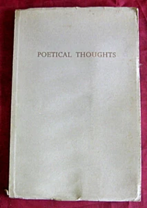 Selten. Sammler. Poetische Gedanken. Russell H. Bennett. The Albion Press. 1972. - Bild 1 von 3