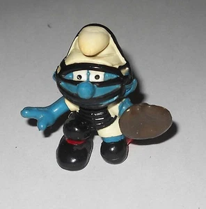 Puffo CATCHER Ricevitore Baseball 20146 Hong Kong 1981 1A Berrie & Co Peyo Smurf - Picture 1 of 1