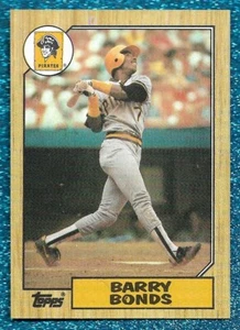 1987 TOPPS #320 BARRY BONDS ROOKIE RC NR-MINT PIRATES GIANTS HR KING - Picture 1 of 1