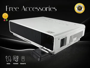 DLP Projector - Ideal for Movie Buffs - Laser/LED Hybrid 2500 Lumens Full HD - Picture 1 of 10