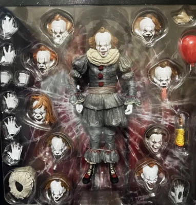 NECA IT The Many Faces of Pennywise Clown 7" Action Figure Official In Stock - Image 1 of 4