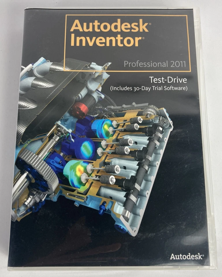Autodesk Inventor Professional 2011 Test-Drive 30 Day Trail Discs Only - Image 1 of 4