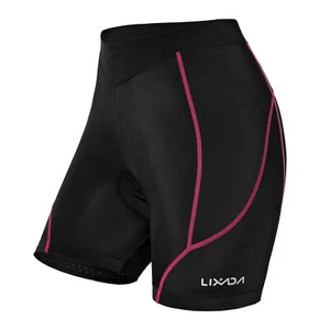 Lixada Women Bike Padded Shorts Cycling 3D Padded Underwear Bicycle Padding - Picture 1 of 11