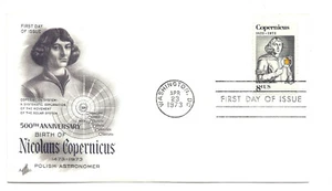 1488 Nicolaus Copernicus, ArtCraft FDC - Imagen 1 de 1