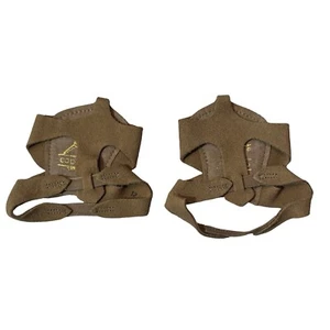 CAPEZIO Half Sole Sandasol Dance Slippers Girls 12M Tan Thong #H03X Ballet NEW - Picture 1 of 11