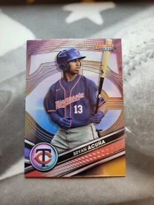 2022 Bowman's Best #TP14 Bryan Acuna Minnesota Twins - Picture 1 of 2
