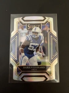 2021 Select Prizm Silver Die Cut #216 Darius Leonard Colts - Picture 1 of 2