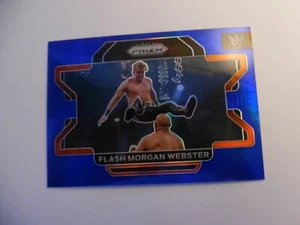 2022 WWE Prizm Flash Morgan Webster #13 Blue Prizm #'d 120/199 - Picture 1 of 2