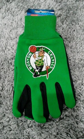 New Adult NBA Boston Celtics Green/Black Utility Winter Gloves-PMJS Cover