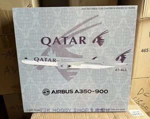 B-Models 1/200 Qatar Airways Airbus A350-900 A7-ALL Finished Model B-359-QT-0625 - Picture 1 of 4