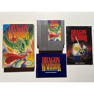 Dragon Warrior (Nintendo NES)Works Authentic CIB COMPLETE🔥 - Picture 1 of 8