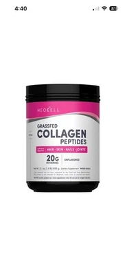 NeoCell Super Collagen Peptides,Unflavored Powder, Collagen Type 1 & 3 (21.2 oz - Image 1 of 4