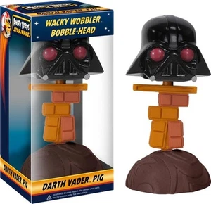 Angry Birds Star Wars Darth Vader Pig Wacky Wobbler Bobblehead - Picture 1 of 1