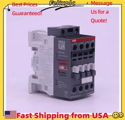 1PC ABB AF16-30-10-13 3p 16a 100-250v Contactor NEW IN BOX US Free TAX - Image 1 of 4