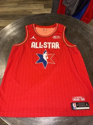 Nike/Jordan NBA Brandon 2020 All-Star Swingman Jersey - Red (Men’s 2XL) - Image 1 of 4