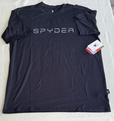 Spider HOMBRE MANGA CORTA MARCA DENOMINATIVA - NEGRO BREZO Talla L Foto 1 de 4
