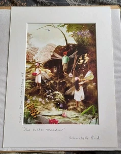 Charlotte Bird Signed Mounted Fairy Fairies Art Print ~ Tales From Cottingley 08 - Picture 1 of 8