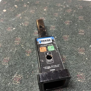Reese Towpower 7020500 1-1/4" to 2" Receiver Adapter - 6" Long , Black - Picture 1 of 4