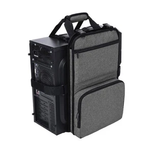 Tabletop Computer Case Belt Holder Carrying Strap with Handle Protective PC Case - Bild 1 von 8