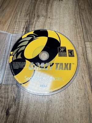 Crazy Taxi (Sega Dreamcast, 2000) - DISC ONLY Tested Working - Image 1 of 2