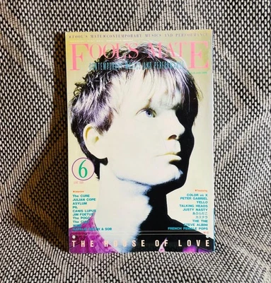 Rare FOOL'S MATE June 1989 Music Magazine YOSHIKI X The House of Love - Image 1 of 4