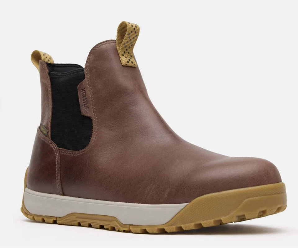 Xtratuf Ankle Deck EVA Insole Mens Brown Leather ADB XMABL-900 - Image 1 of 1