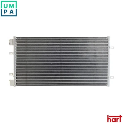 CONDENSER AIR CONDITIONING 611 197 FOR FIAT PUNTO/Hatchback/Van 1.2L 4cyl PUNTO - Image 1 of 4
