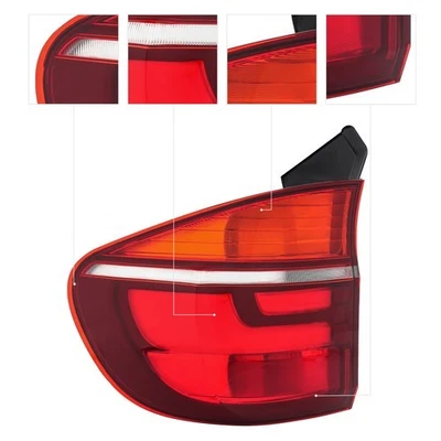 For 2011-2013 BMW X5 E70 LED Tail Light Rear Brake Lamp Outer Side Left Driver Foto 1 de 4