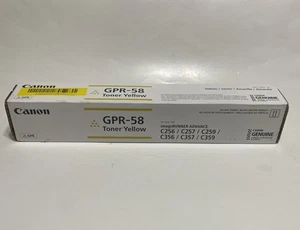 Genuine Canon GPR-58 Yellow Standard Yield Toner Cartridge - 2185C003 - Bild 1 von 6