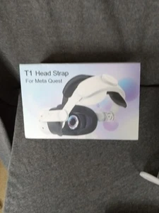 T1 Elite Head Strap for Meta Oculus Quest 3 - Comfortable Memory Foam Padding - Picture 1 of 5