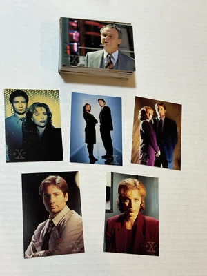 1995 X-FILES CARD BASE SET - 72 CARDS  COMPLETE TRADING CARDS SEASON 1 - Image 1 of 4
