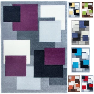 Living Room Rug Runner Abstract Design Soft Hand Carved 3D Textured Pile - Picture 1 of 67