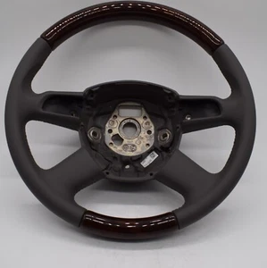 1 AUDI A6 A6 a4 A3 Lederlenkrad A4 Holzlenkrad Q7 A8 steering wheel wood lenkrad - Picture 1 of 4