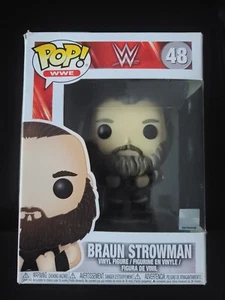 Funko Pop! WWE #48 Braun Strowman Vinyl Figure BRAND NEW IN BOX FAST FREE SHIP - Picture 1 of 6