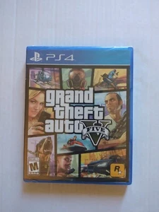 Grand Theft Auto V 5 PS4 PLAYSTATION 4 NUOVO SIGILLATO PRIMA STAMPA NON PER RIVENDITA  - Foto 1 di 2