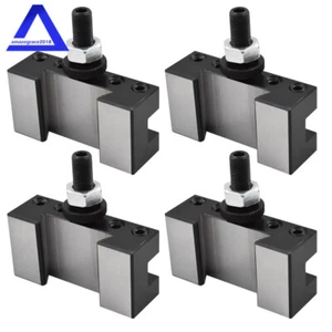 4 piezas poste de herramienta de cambio rápido AXA #1 250-101 soporte giratorio y orientado para torno EE. UU. - Imagen 1 de 10