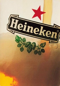 Heineken Beer Advertisement 4 x 6 Vintage PC - Picture 1 of 2